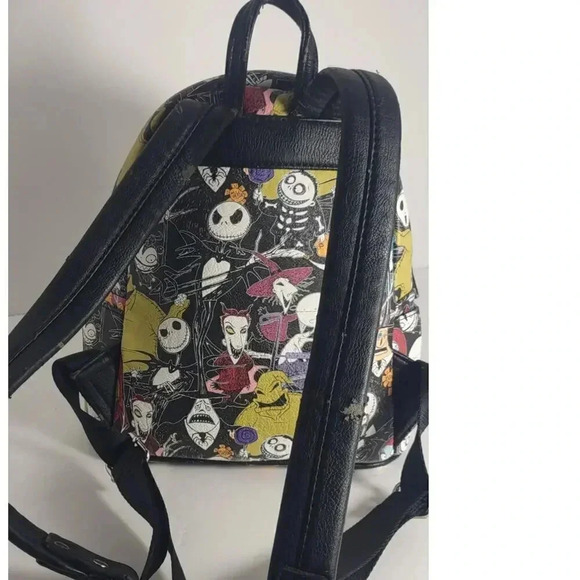 Disney Loungefly Mini Backpack Nightmare Before Christmas Vintage Tim Burtons - Picture 5 of 14